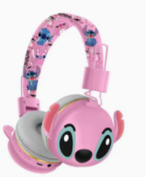 AH-906 Series Over-Ear Bluetooth Headphones for Kids - Cute Cartoon Design and Foldable