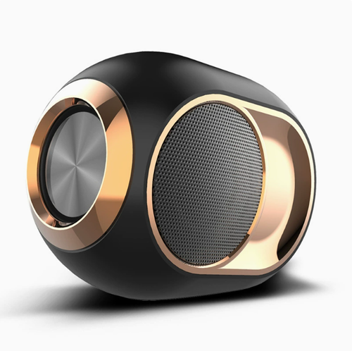 X6 Portable Wireless Bluetooth Speaker with HD Sound and Deep Bass, Built-in Mic for Phone, Tablet, TV and More (Black)