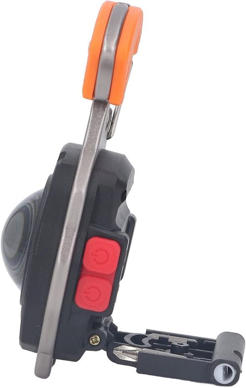 Small LED Flashlight, Multifunctional Mini Work Light, 3 Light Sources, Magnetic Cigarette Lighter, LED Keychain, Mini COB with Light, Bottle Opener, Screwdriver