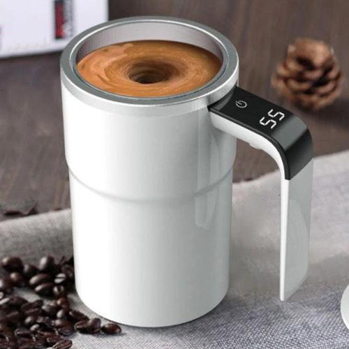 380ML Mini Electric Coffee Self Mixing Mug USB Rechargeable Automatic Magnetic Cup for Tea