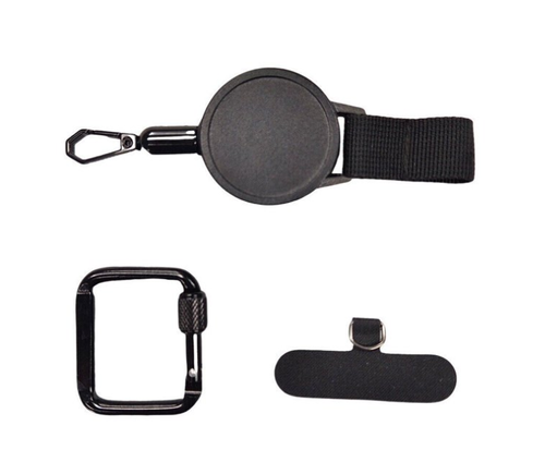 Premium Magnetic Anti-Theft Phone Tether Steel Cable Carabiner