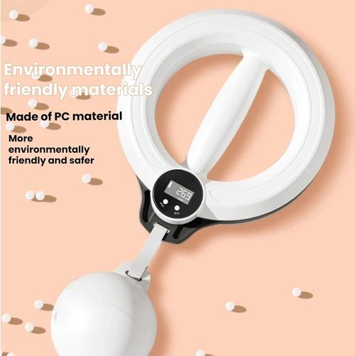 Infinity Hoop for Arms and Shoulder Exercise Equipment, Smart Flabby Arm Exerciser with Digital Tracker, 1.21lbs PC Hand-Crank Forearm Workout for Upper Body Toning
