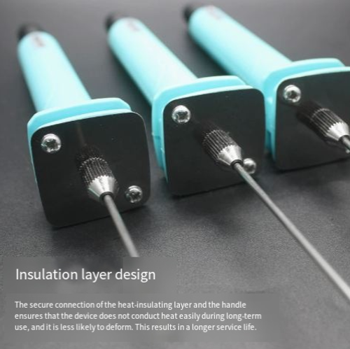 Needle-type electric heating foam cutting pen, KT board engraving and cutting knife, film cutting, grooving, shaping, and drilling.