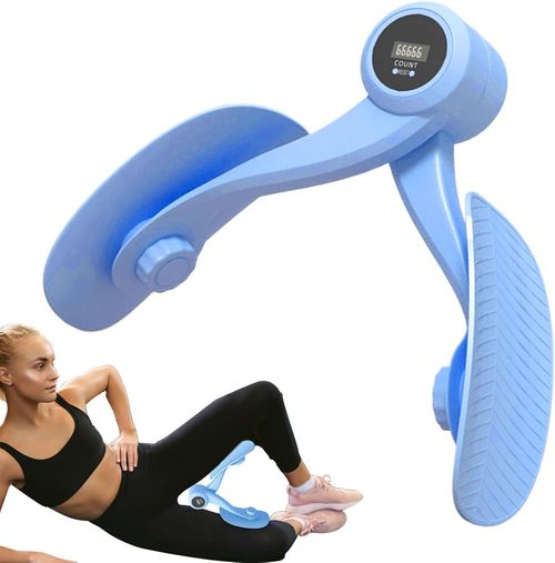 Pelvic Floor Trainer, Perineal Rehabilitation Device, Pelvic Floor Stimulator, Inner Thigh Shaper — Strength Training for Men and Women, Home Fitness