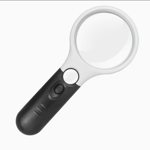 New Original Handheld 3X 45X Illuminated Magnifier Microscope Magnifying Glass Aid Reading for Seniors Loupe Jewelry Repair Tool