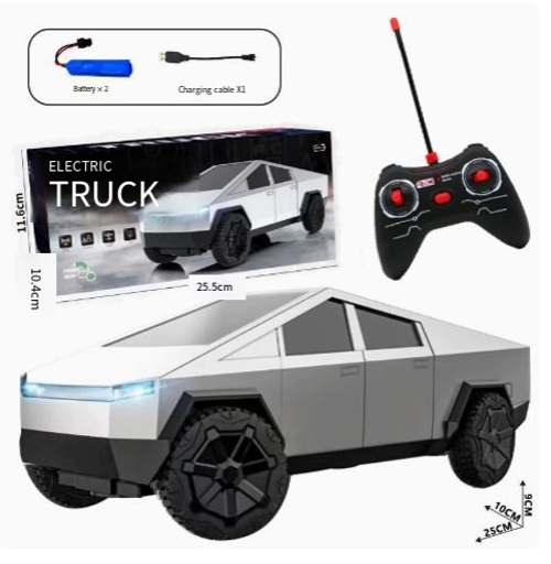 Cyber-style pickup truck RC toy – durable, realistic model vehicle