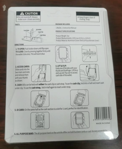 SLIM MINT Wallet Leather Edition Ultra-Thin RFID-Blocking, AS-SEEN-ON-TV, ID Theft Protection, Easy to Carry, Reach Cards & Cash with a Touch of a Button, Aluminum Outer Shell,