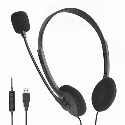Stereo Headset with Microphone
