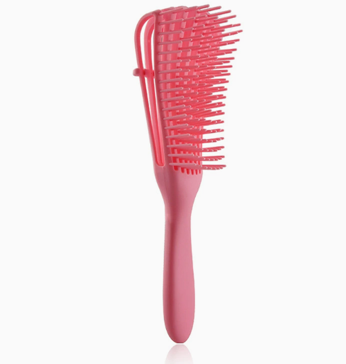 Octopus-Style Detangling Brush for Women — Large Curved Smoothing Comb for Hair Styling (Suitable for Both Straight and Curly Hair)