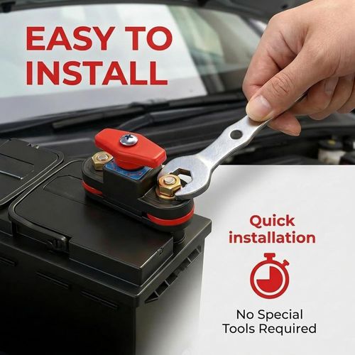 12–24V Copper Rotary Switch for Auto Parts  For Truck  Boat  RV and Yacht Batteries  Suitable for Trucks, Boats, Motorcycles, Vehicles, Caravans, RVs, Yachts, ATVs, and Generators.