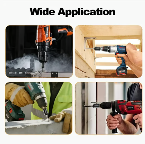 🔥Strong Magnetic Screw Holder- Universal 1or4Hex Bit , Power Drill Screw Ring