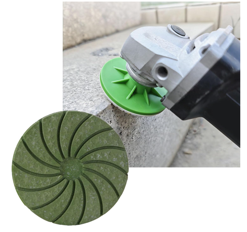 Last Fan Shape Grinding Wheel for Efficient Deburring Polishing of Natural Stone Surfaces Hard Materials Processing Stone Grinding Disc