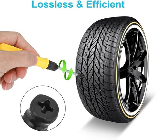 🔩60PCS Tire Repair Rubber Nails Kit with 2 Sizes