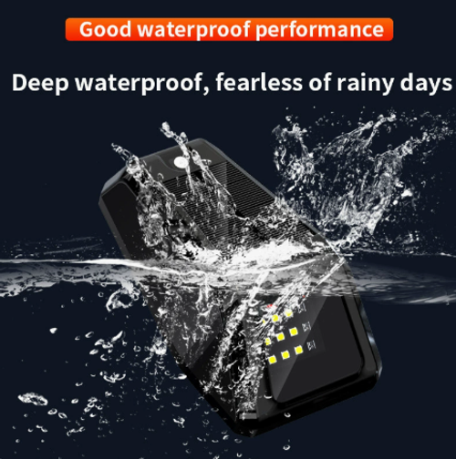 Universal Solar-Powered LED WarningStrobe Light for SUVs and Pickup Trucks – Wireless, Decorative Roof-Mounted Pilot Light