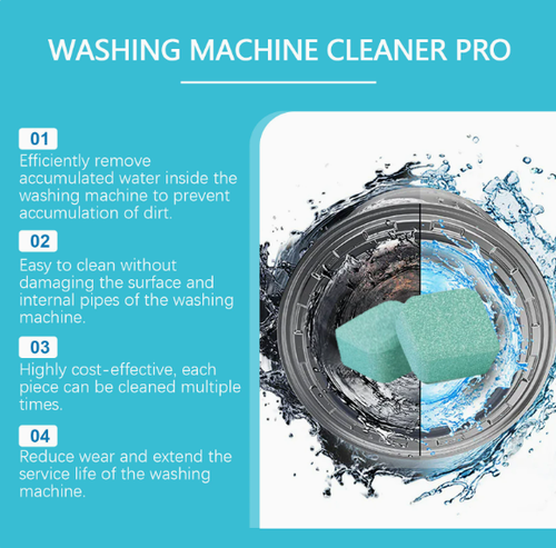 JAKEHOE Washing Machine Cleaner Tablets