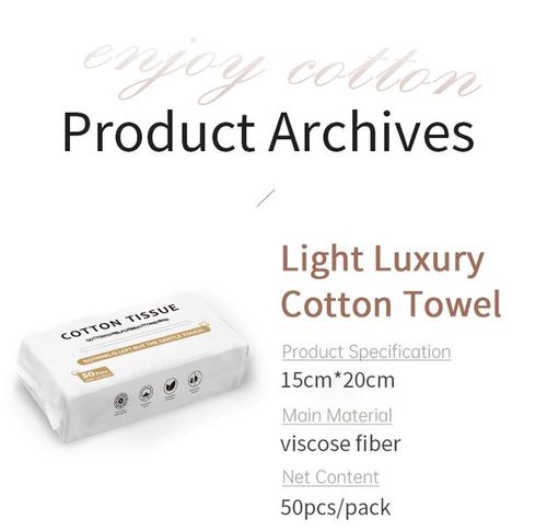 Disposable face towels/cleansing towels