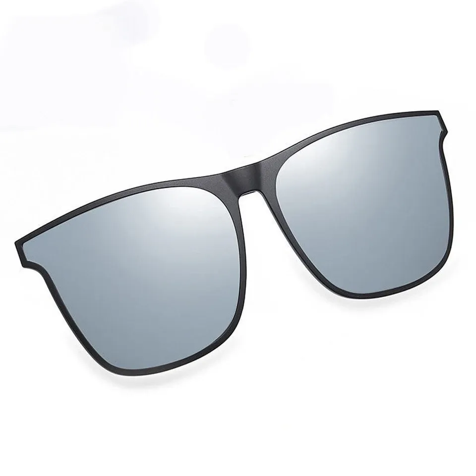 Clip-on Polarized Lenses for Myopia (Invisible or Low-Profile Style)