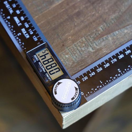 Digital Angle Finder Protractor, 7-Inch（200 mm ）ABS Ruler