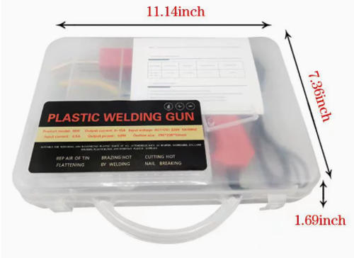 Car bumper plastic welding gun, plastic welding machine tools, heating melt, welding machine, plastic bumper repair machine