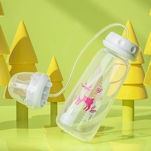 Hands Free Baby Bottle Feeding with Tube - Handless Anti-Colic Nursing System, Feeding Baby Bottle Holder for Baby Custom