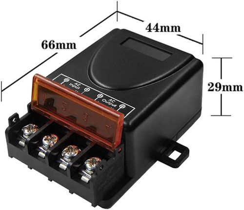 Wireless Remote Switch,AC110V,120V,240V,Relay RF Remote Control Light Switches for Pump Security Systems with 500 metres Long Range