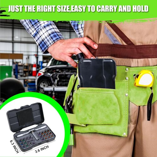 24 in 1 Magnetic Ratchet Screwdriver Set with Detachable T Handle