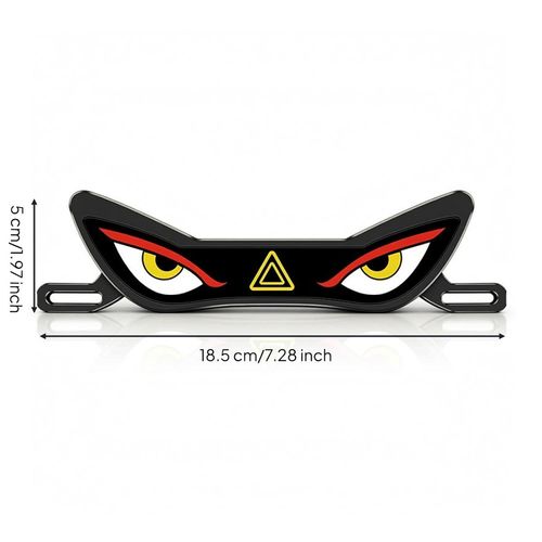 Registration Plate Light with Wire Leads Wired LED Registration Plate Light Waterproof for Motorcyclists, Riders, Custom Builds, Night Riding