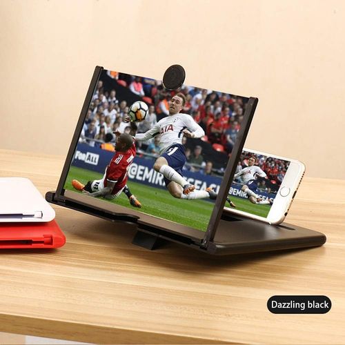 10-inch Screen Magnifier,3D HD,Pull-Out Type,Smart Phone Magnifier,Mobile Phone Large Screen,Foldable and Retractable,Movie Video Screen Magnifier