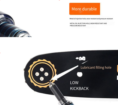 Portable Manual Grease Gun for Home Use, Chainsaw Guide Plates, and Mechanical Lubrication – A Lazy Person's Must-Have! This portable manual grease gun is specifically designed for use with chainsaw guide plates and mechanical lubrication.