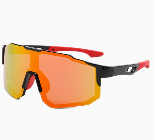Outdoor sports trendy polarized sunglasses, new style for men and women, colorful cycling glasses, bicycle glasses.