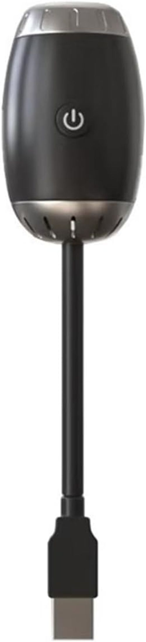 USB Powered Focus Adjustable Car Star Projector Night Light Galaxy Nebula Lamp Ambient Mood Lighting for Car Room USB Plug-in Black Gun Gray