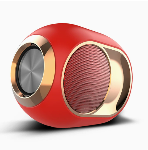 X6 Portable Wireless Bluetooth Speaker with HD Sound and Deep Bass, Built-in Mic for Phone, Tablet, TV and More (Black)