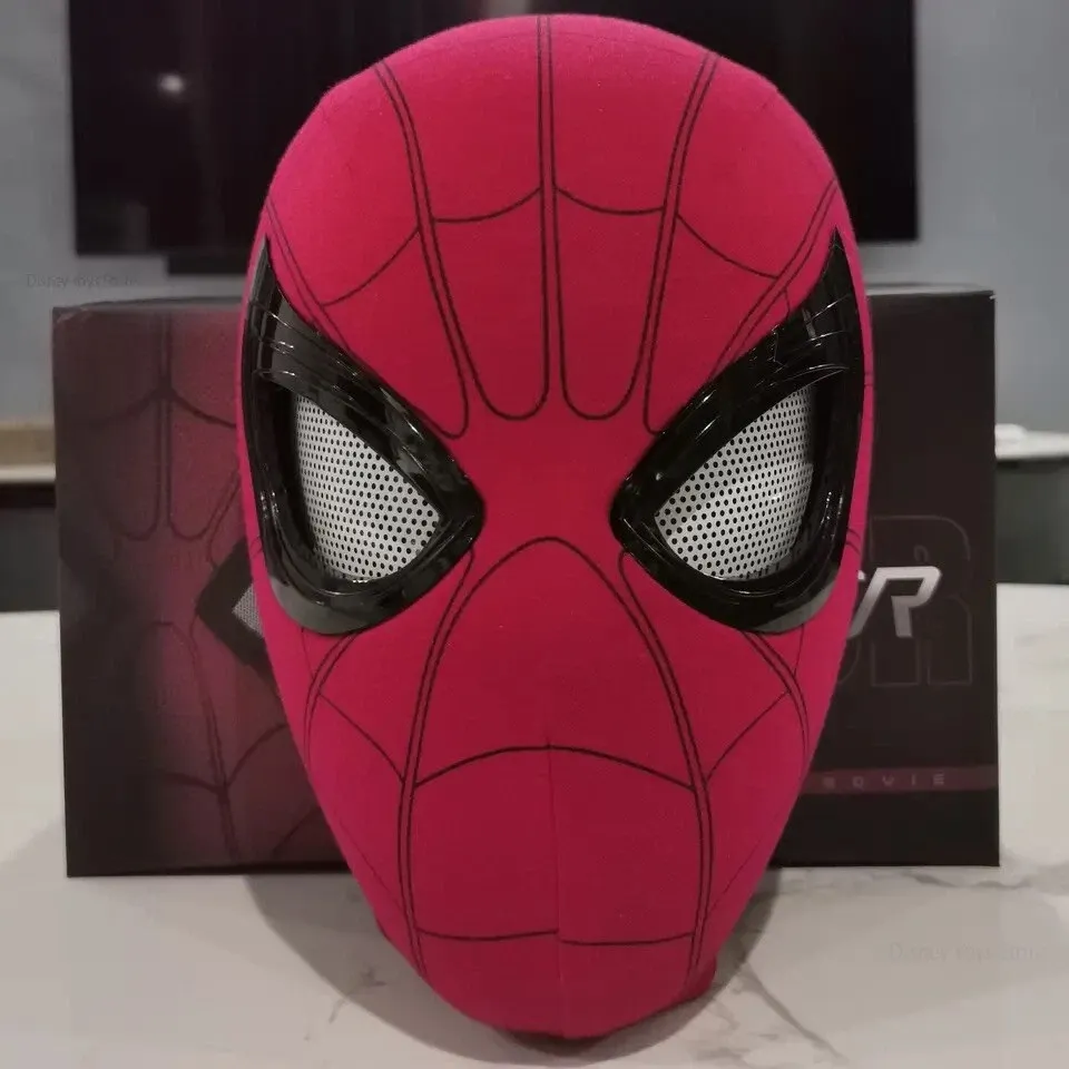 Spider-Man Homecoming Mask Control Blinking Eyes Helmet Cosplay Props Gift Toy