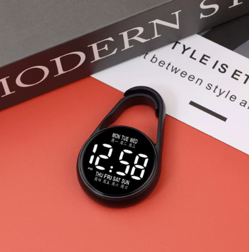 Multifunctional Miniture Touch Screens Electronic Digital Clock with Waterproof Design and Eye Protections