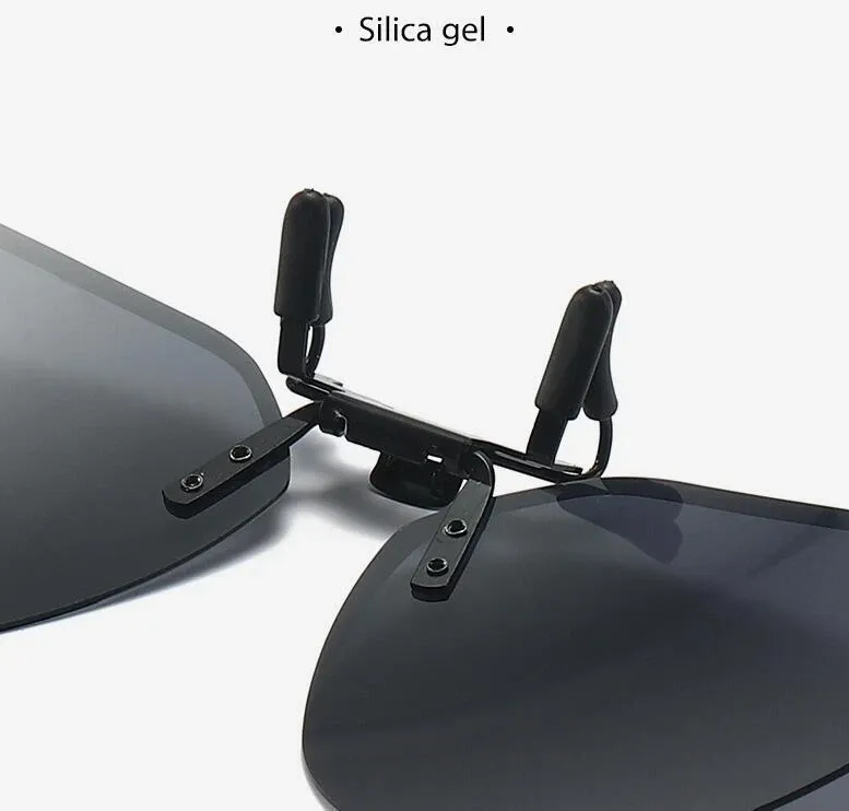 Clip-on Polarized Lenses for Myopia (Invisible or Low-Profile Style)