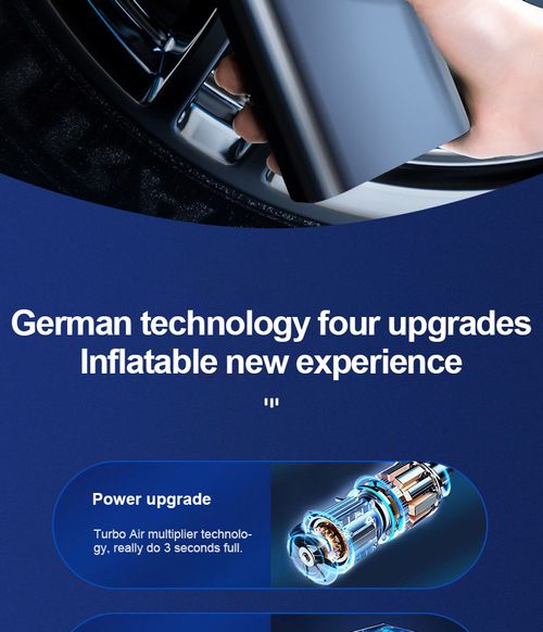 Large battery wireless digital display air pump portable multi-functional handheld car air pump