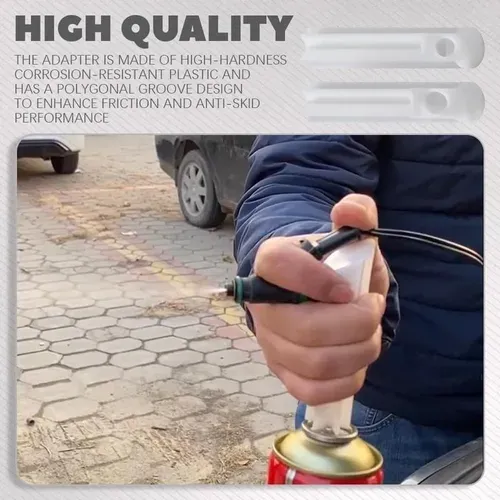 Universal Car Fuel Injector Nozzle Flush Cleaner Adapter DIY Cleaning Tool Kit Set,Automotive Diesel Gas Injectors Nozzles,Car Fuel Injector Tester Fuel Pump Pressure Test