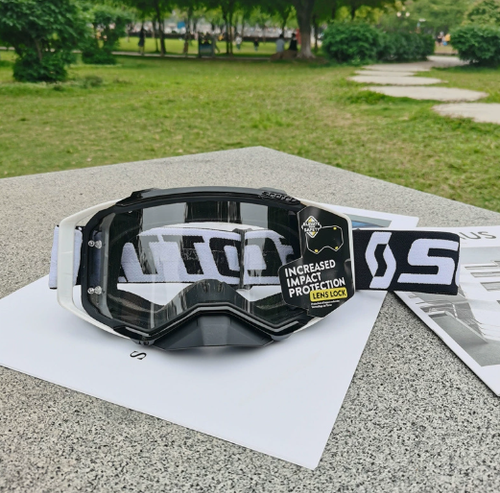 Motocross Goggles,UV Protection Dirt Bike Goggles with Removable Nose Guard for Motorbike,Off Road,ATV,UTV