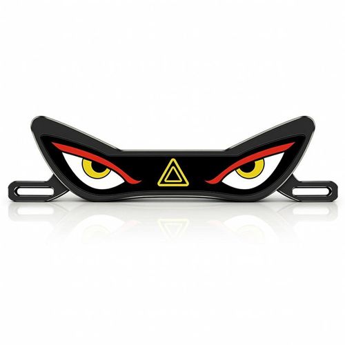 Registration Plate Light with Wire Leads Wired LED Registration Plate Light Waterproof for Motorcyclists, Riders, Custom Builds, Night Riding