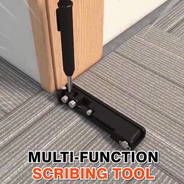 Marking tool, woodworking graffiti line measuring tool, angle ruler, woodworking ruler, anti-conformity measuring gauge, stand