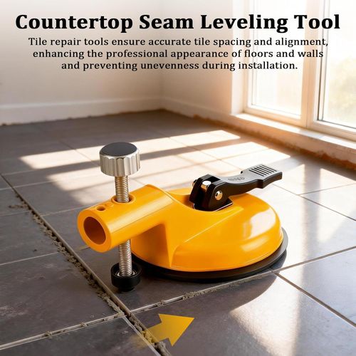 Adjustable Height Setter, Professional Countertop Leveling Lool, Countertop Leveling Tool for Flooring Gap Fix, Stone Slab Alignment, Repair & Seam Leveling