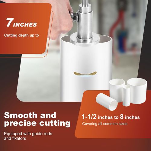 PVC Pipe Inside Cutter with Diamond Grit Cutting