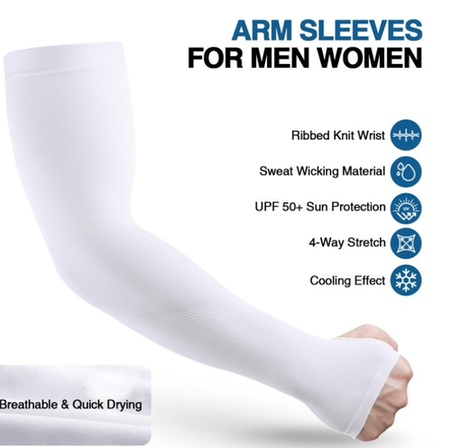 UV Cooling Arm Sleeves UPF 50 Sun Protection