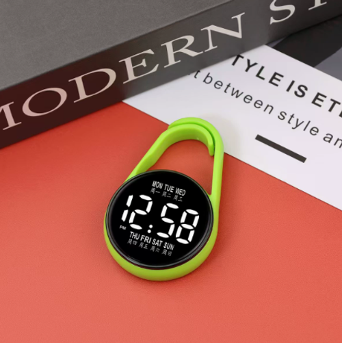 Multifunctional Miniture Touch Screens Electronic Digital Clock with Waterproof Design and Eye Protections