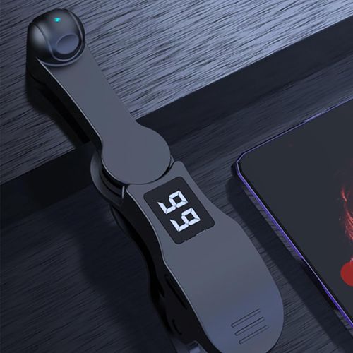 Phone Screen Clicker, Stepless Speed Control Simulated Finger Clicking Refresher for Gaming, Live