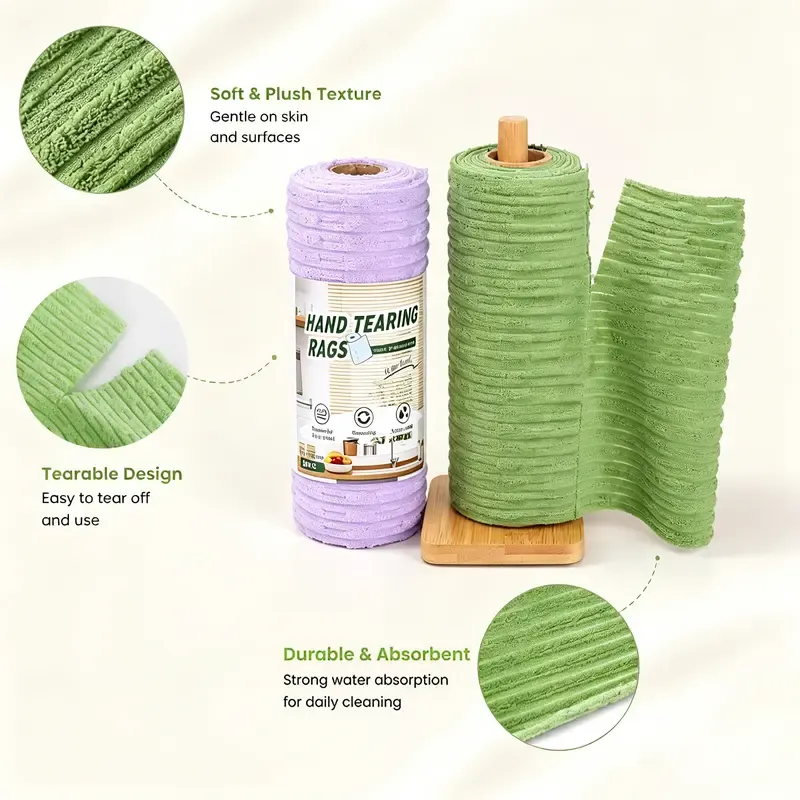 Kitchen weekly rag thickened to remove oil stains, absorbent scouring pad, bathroom bathroom cleaning towel