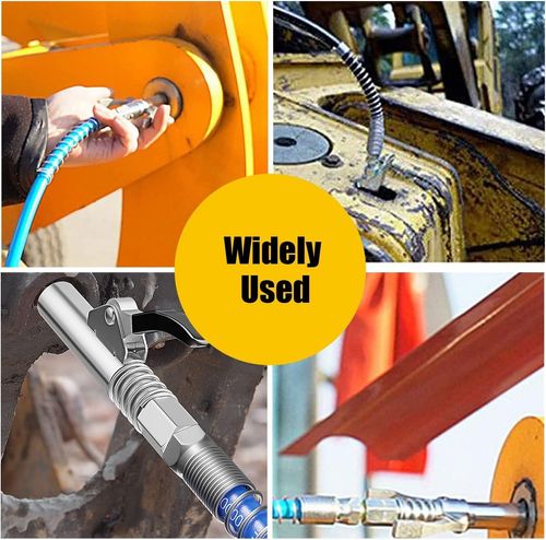 Bocal de graxa para pistola de graxa M6-M14 liberação rápida reutilizável acoplador de graxa bocal de óleo para carro, apenas acoplador de graxa