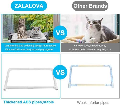 Cat Window Perch, Cat Hammock Fleece Blanket, Screw Suction Cups