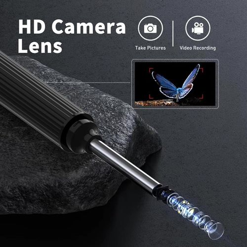 Smart Illuminated Ear-Cleaning Tool with HD Endoscope
