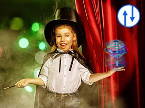 2026 Flying Orb Ball Toy,Cosmic Globe Boomerang Hover Ball Galactic Fidget Spinner, Hand Drone Orbit, Cool Toys Gift for 6 7 8 9 10+ Year Old Boys Girls Teens Outdoor Toys